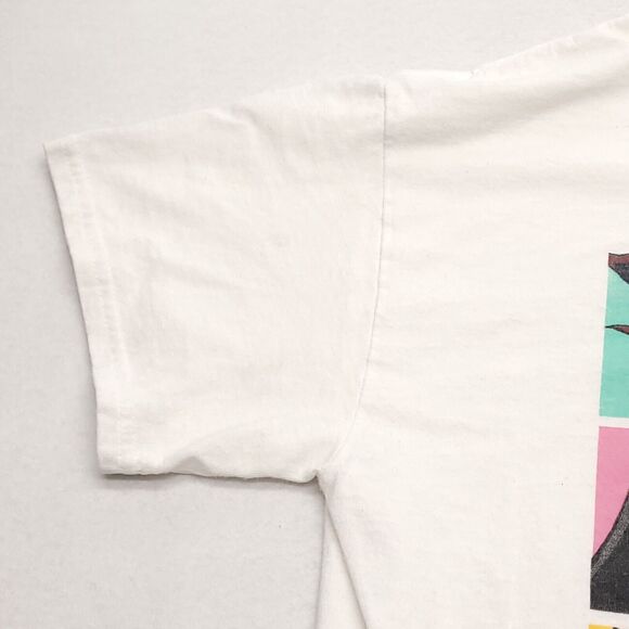 Demon Slayer Graphic Short Sleeve T Shirt Adult Mens Size Medium M White - Picture 5 of 8